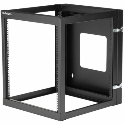 4-Post 12U Hinged Wall-Mount Network Rack -RK1219WALLOH