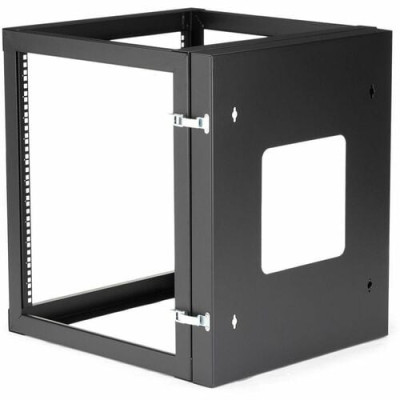 4-Post 12U Hinged Wall-Mount Network Rack -RK1219WALLOH