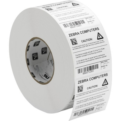 Zebra Label Polyester 2 x 1in Thermal Transfer Zebra -17157