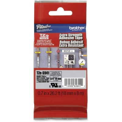 Brother Extra Strength Adhesive 3/4" Lamntd Tapes -TZES941