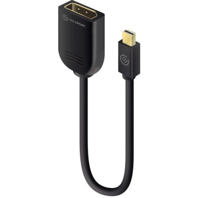 Alogic 15cm Mini DisplayPort to DisplayPort Adapter -MDP-DP-ADP