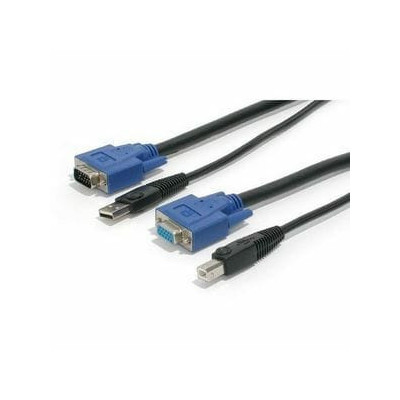15 ft 2-in-1 Universal USB KVM Cable -SVUSB2N1_15