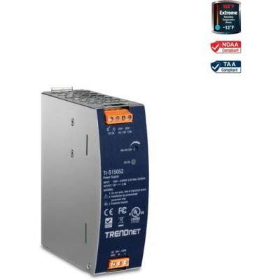 TRENDnet 150W, 52V DC, 2.89A AC  -TI-S15052