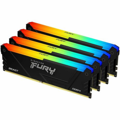 Kingston FURY Beast 128GB (4 x 32GB) DDR4 SDRAM Memory Kit -KF432C16BB2AK4/128