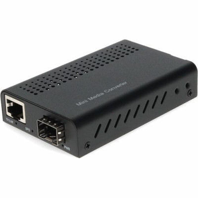 10/100/1000Base-TX(RJ-45) to Open SFP Port Mini Media Converter -ADD-GMCMN-SFP