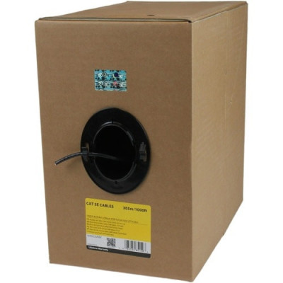Bulk Cat 5e Ethernet Cable -WIR5ECMRBK