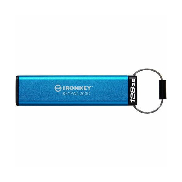 IronKey Keypad 200 128GB USB 3.2 (Gen 1) Type C Flash Drive