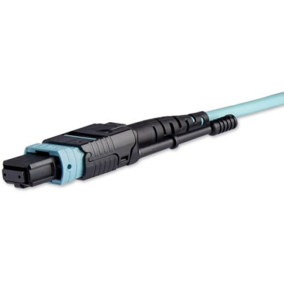 1m (3ft) MTP(F)/PC to 4x LC/PC Duplex Breakout OM3 Multimode Fiber Optic Cable -MPO8LCPL1M