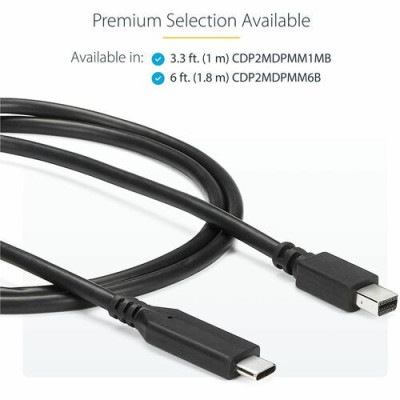 6 ft. / 1.8 m USB-C to Mini DisplayPort Cable -CDP2MDPMM6B