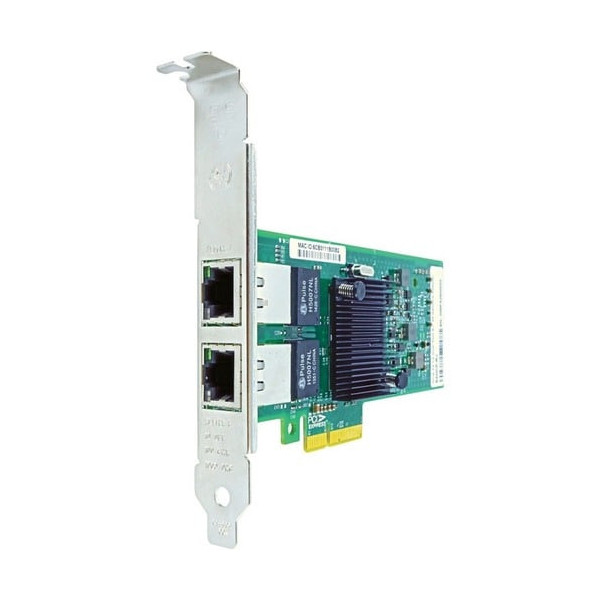 Axiom 10/100/1000Mbs Dual Port RJ45 PCIe x4 NIC Card