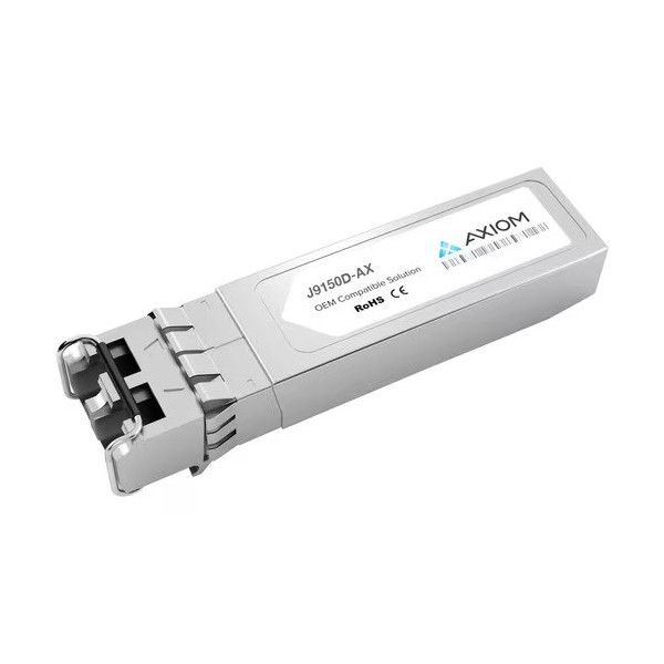 Axiom 10GBASE-SR SFP+ Transceiver for Aruba - J9150D - 100% Aruba Compatible 10GBASE-SR SFP+