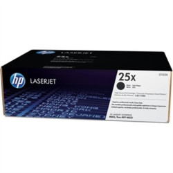 25X Black LaserJet Toner Cartr