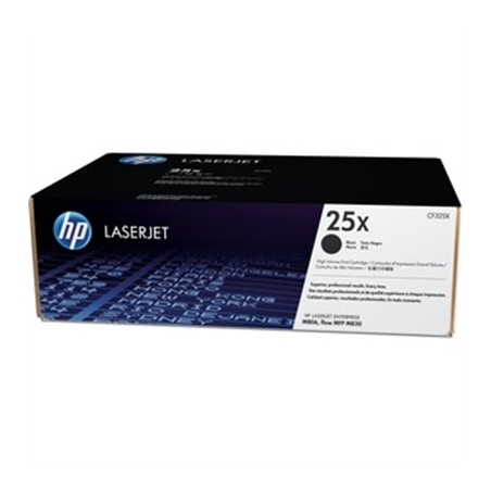 25X Black LaserJet Toner Cartr