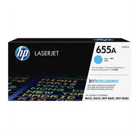 655A Cyan LaserJet Toner Cartr