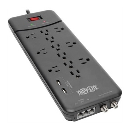 Surge Protector 12 Out 2 USB