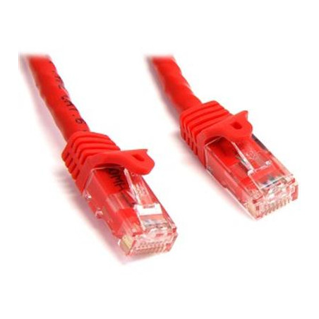 10 ft Red Snagless Cat6 UTP Pa