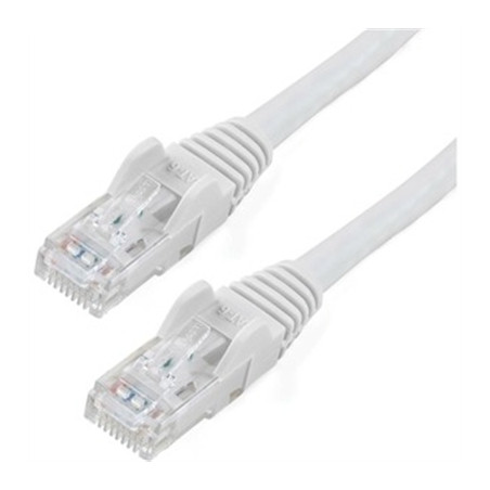 6in White Cat6 Cable FD