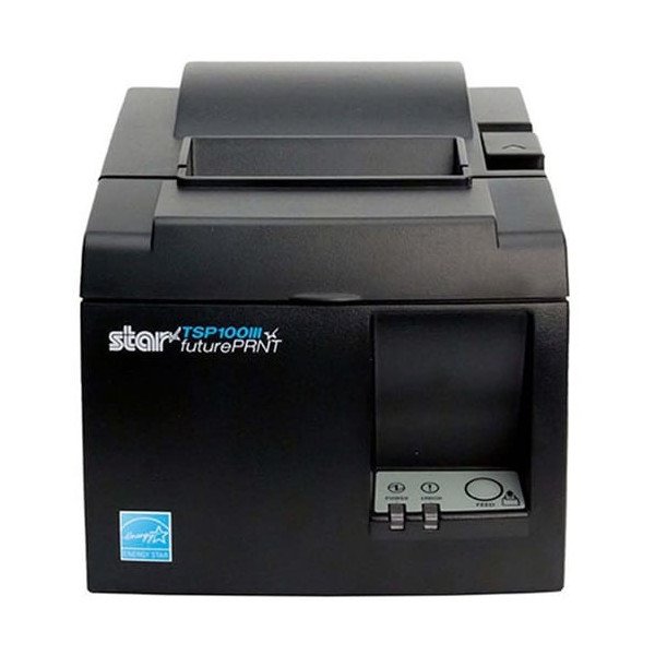 Star Micronics TSP143IIIU GRY US Direct Thermal Printer - Monochrome - Gray - Desktop - Receipt Print