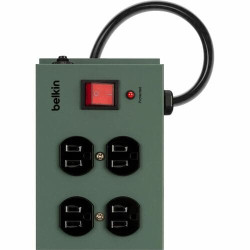 Belkin 10-Outlet Metal Surge Protector - 15ft Cord - F9D1000-15