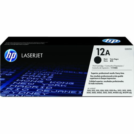 HP 12A (Q2612A) Original Standard Yield Laser Toner Cartridge