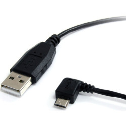 6FT USB A TO LEFT ANGLE MICRO B