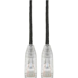 6IN CAT6 BLK SNAGLESS UTP RJ45