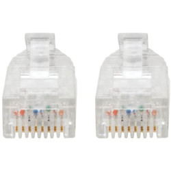 6IN CAT6 BLK SNAGLESS UTP RJ45