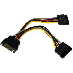 6IN SERIAL ATA POWER Y SPLITTER