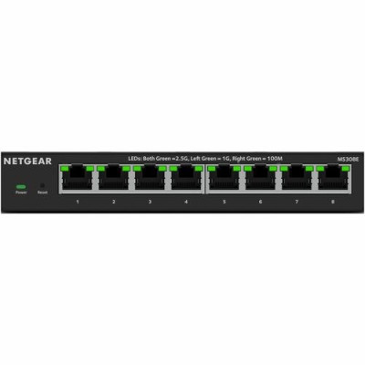 Netgear MS308E Ethernet Switch - 8 Ports -MS308E-100NAS