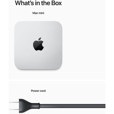 Apple Mac Mini M2 Chip 16GB RAM 256GB SSD - Silver