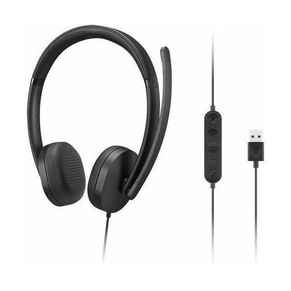 Lenovo USB-A Wired Stereo Headset