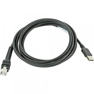 Zebra Cable - Shielded USB: Series A Connector -CBA-U46-S07ZAR