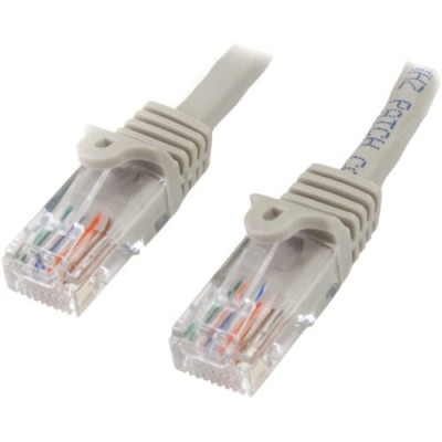 50 ft Gray Snagless Cat5e UTP Patch Cable -45PATCH50GR