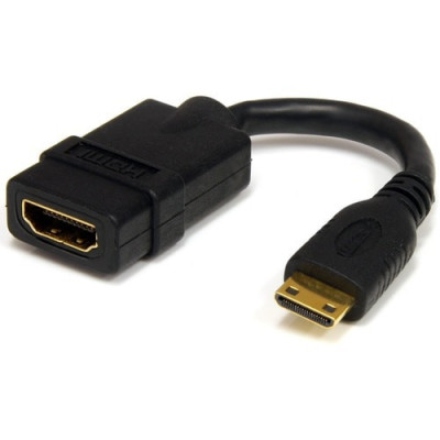 5in Mini HDMI to HDMI Adapter -HDACFM5IN