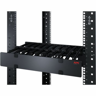 HORIZONTAL CABLE MANAGER 1UX6IN