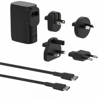 Belkin Hybrid Wall Charger and Power Bank Travel Kit -BPZ003BT1MBK-B6