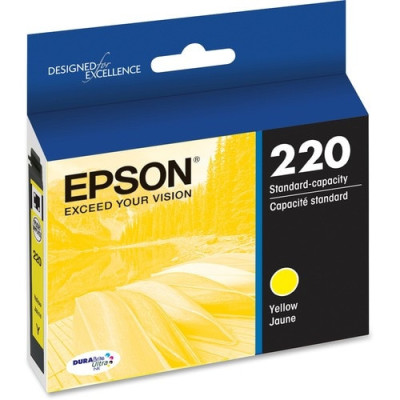 Epson DURABrite Ultra 220 Original Standard Yield Inkjet Ink Cartridge -T220420-S