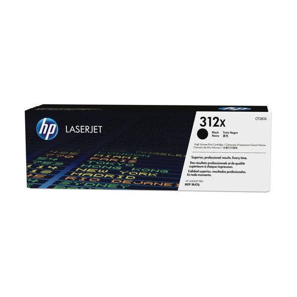 HP 312X (CF380X) Original Laser Toner Cartridge