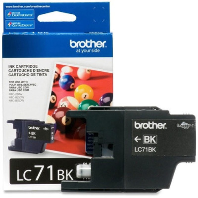 Brother Innobella LC71BK Original Ink Cartridge -LC71BKS