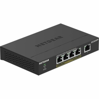 Netgear 5-Port Gigabit Ethernet SOHO Unmanaged Switch -GS305PP-300NAS