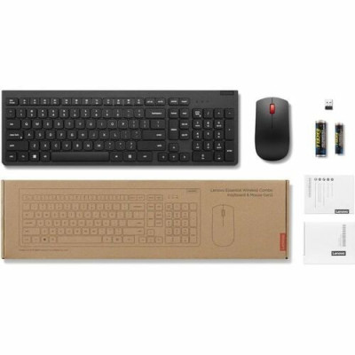 Lenovo Essential Wireless Combo Keyboard & Mouse Gen2 -4X31N50754