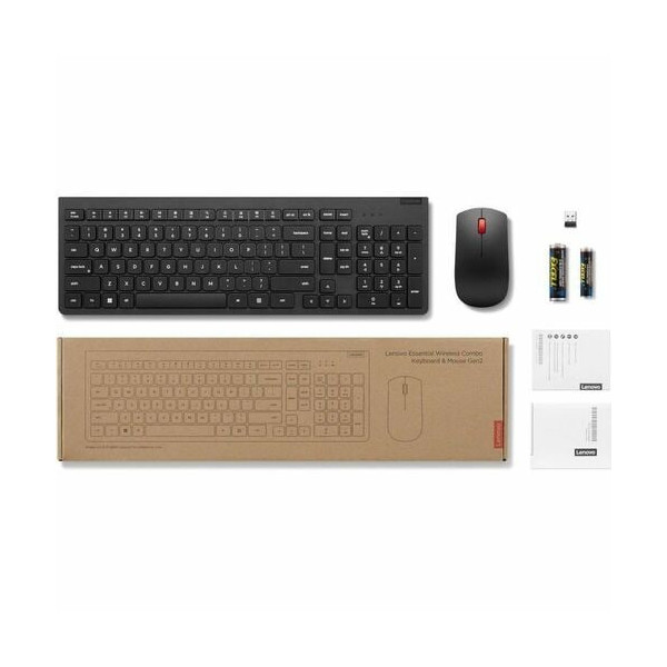 Lenovo Essential Wireless Combo Keyboard & Mouse Gen2