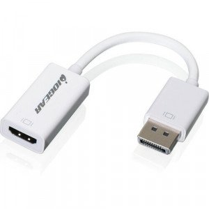 IOGEAR 2-Port HD Cable KVM with DisplayPort Adapters - 2 Computer(s) - 1 Local User(s) - 1920 x 1200 - 2 x USB - 1 x HDMI