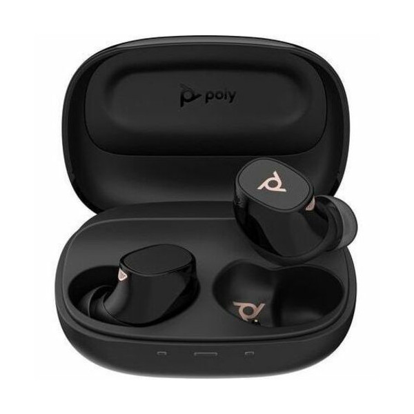 Poly Voyager Free 20 Black Earbuds +Basic Charge Case