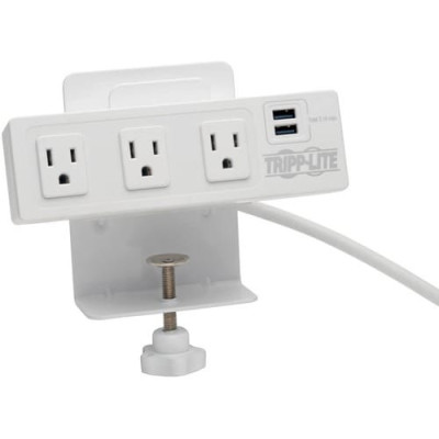 Eaton Protect It! TLP310USBCW 3-Outlet Surge Suppressor/Protector -TLP310USBCW