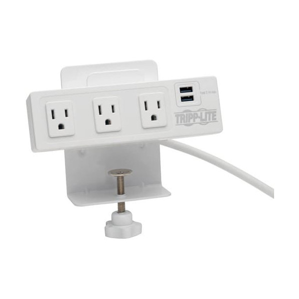 Eaton Protect It! TLP310USBCW 3-Outlet Surge Suppressor/Protector