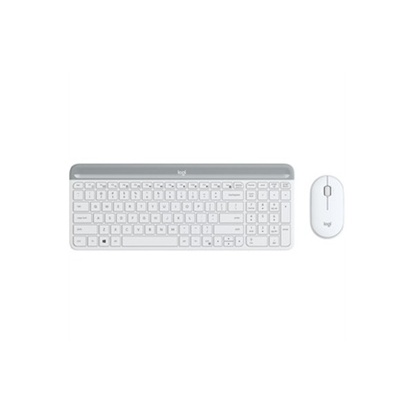 MK470 Slim Wrls KB Mouse White