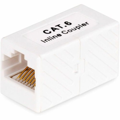 RJ45 Coupler 5-Pack, Inline Cat6 Coupler -IN-CAT6-COUPLER-U5