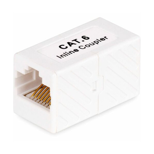 RJ45 Coupler 5-Pack, Inline Cat6 Coupler