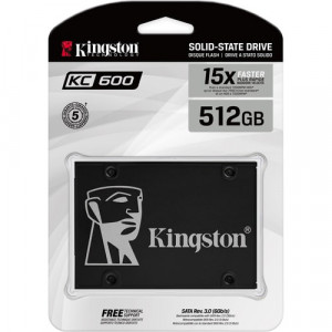 Kingston KC600 512 GB Solid State Drive -SKC600/512G